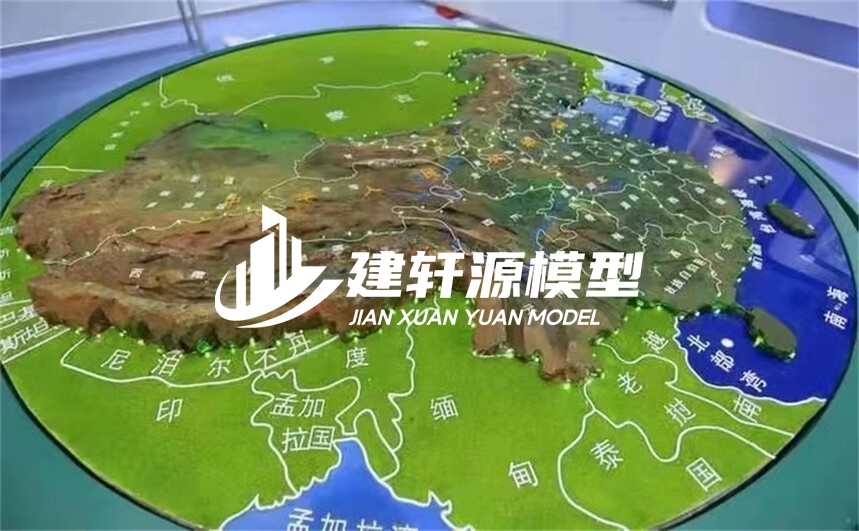 潮阳地形模型制作
